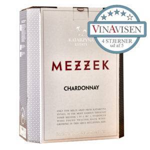 2024 Mezzek Chardonnay 13% – Vidunderlig og praktisk Chardonnay. Exceptionel høj kvalitet på box!