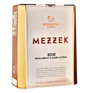 2024 Mezzek Rosé 13% – sommerrosé når det er bedst. Næsten flydende, dansk rødgrød på bulgarske druer